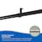 Kenney Mfg Twist & Fit 1in Tension Utility Rod, 48-84in, Black KNUTLYLC/5R - alternate 4